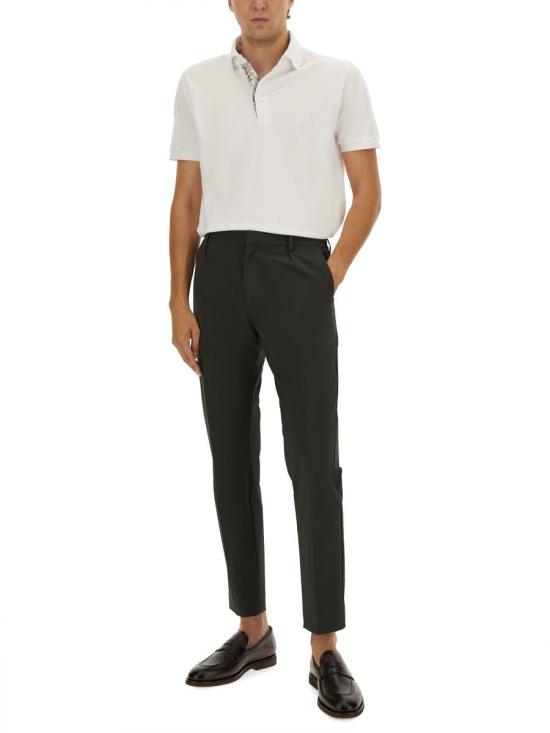 25FW 에트로 폴로 티셔츠 MRMD0005 AJ264W0800 WHITE - ETRO