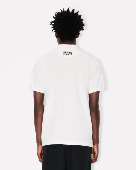 25FW 겐조 폴로 티셔츠 FF65PO1524PU 02 WHITE - KENZO
