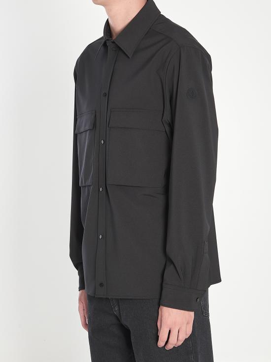 25FW 몽클레어 긴팔 셔츠 K20912F00002598PM 999 BLACK - MONCLER