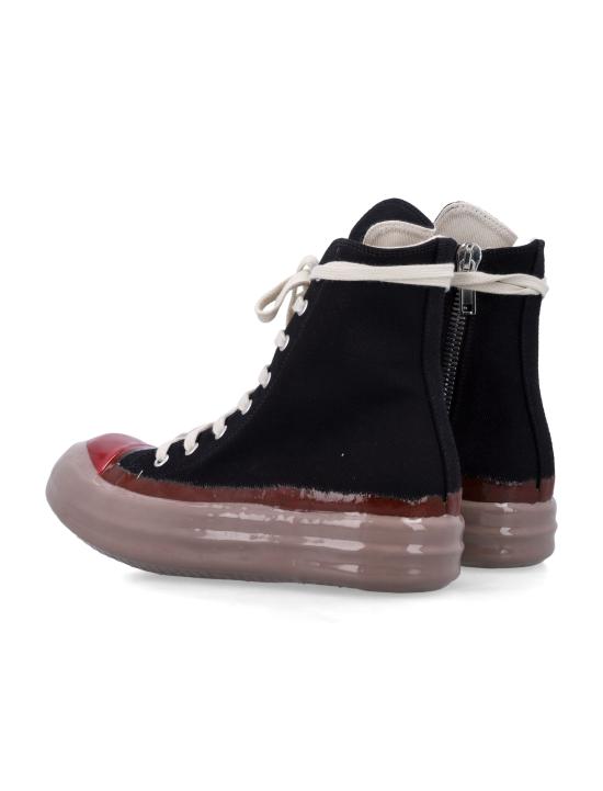 25FW 릭 오웬스 부츠 DU02E7800DODP 903101 BLACK RED - RICK OWENS