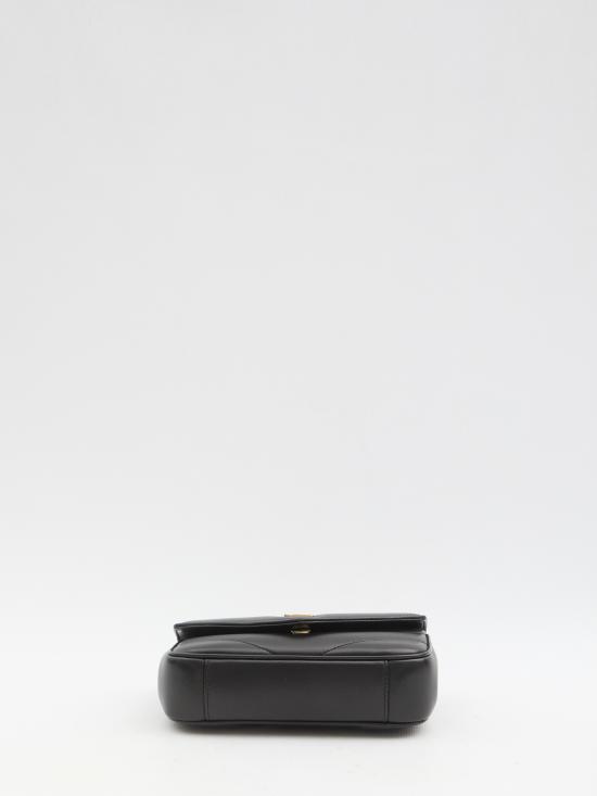 25FW 생로랑 크로스백 821749AAEAX 1000 BLACK - SAINT LAURENT