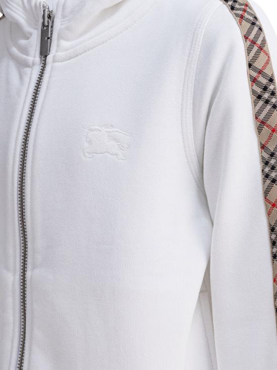 25FW [키즈] 버버리 트레이닝 상의 8111903 WHITE - BURBERRY