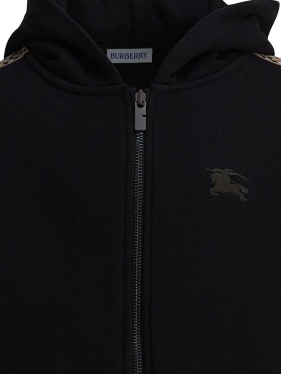 25FW [키즈] 버버리 트레이닝 상의 8108062 BLACK - BURBERRY