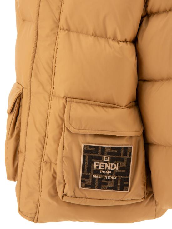 24FW [키즈] 펜디 아우터 JUA176AS56F1F4G BEIGE - FENDI