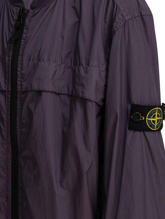 25SS [키즈] 스톤 아일랜드 아우터 4100003S0033V0026 PURPLE - STONE ISLAND