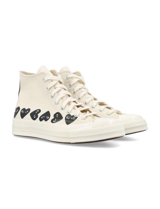 25FW 꼼데가르송 플레이 X 컨버스 스니커즈 AZK127001 2 WHITE - COMME DES GARCONS PLAY CONVERSE