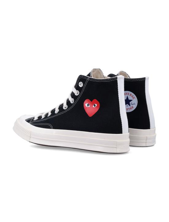 25FW 꼼데가르송 플레이 X 컨버스 스니커즈 AZK129001 1 BLACK - COMME DES GARCONS PLAY CONVERSE
