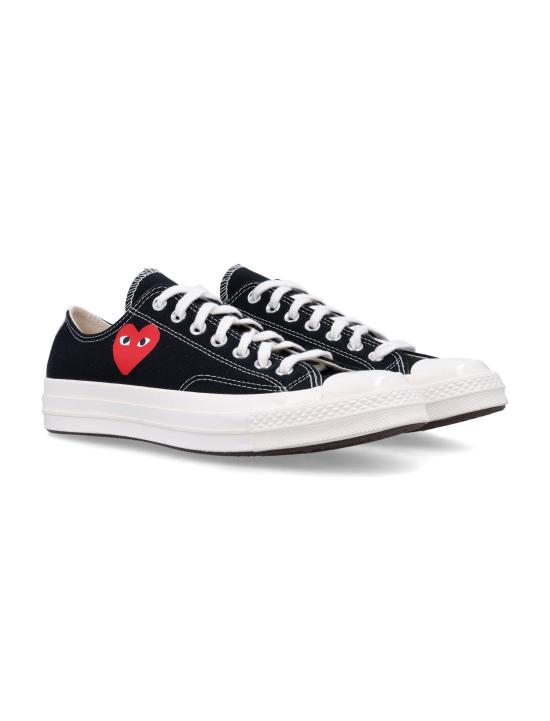 25FW 꼼데가르송 플레이 X 컨버스 스니커즈 AZK128001 1 BLACK - COMME DES GARCONS PLAY CONVERSE