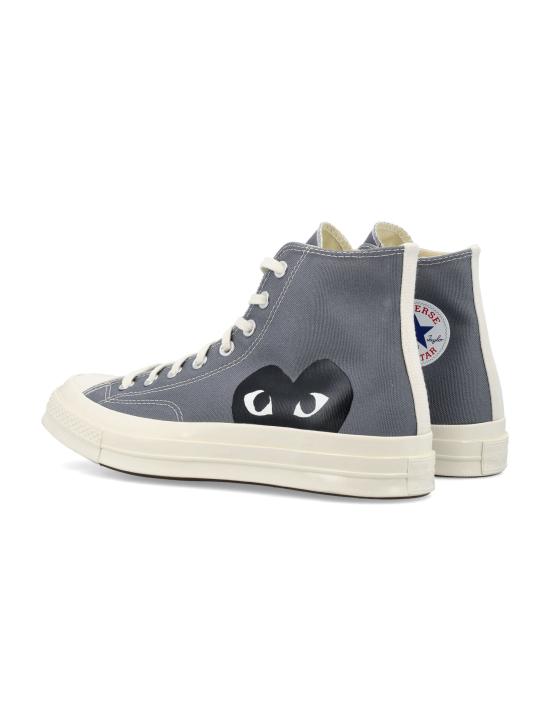 25FW 꼼데가르송 플레이 X 컨버스 스니커즈 AZK122001 1 GREY - COMME DES GARCONS PLAY CONVERSE