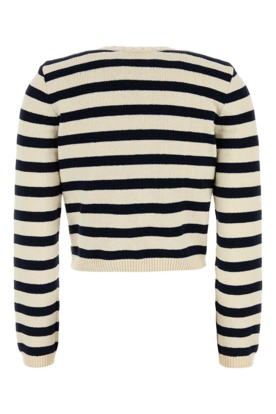 25FW 프레임 스웨터 WE25KSW014 NAVMULNAM STRIPPED