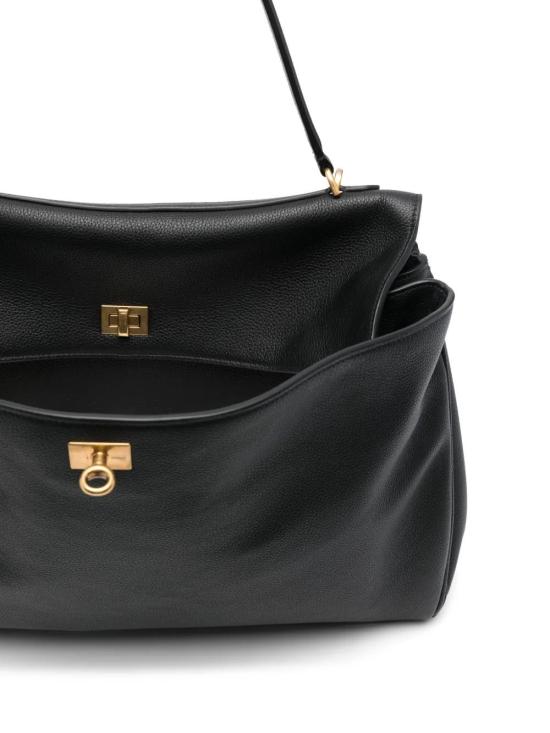 25FW 발렌시아가 로데오 라지 핸드백 7897442ABV5 1000 BLACK - BALENCIAGA