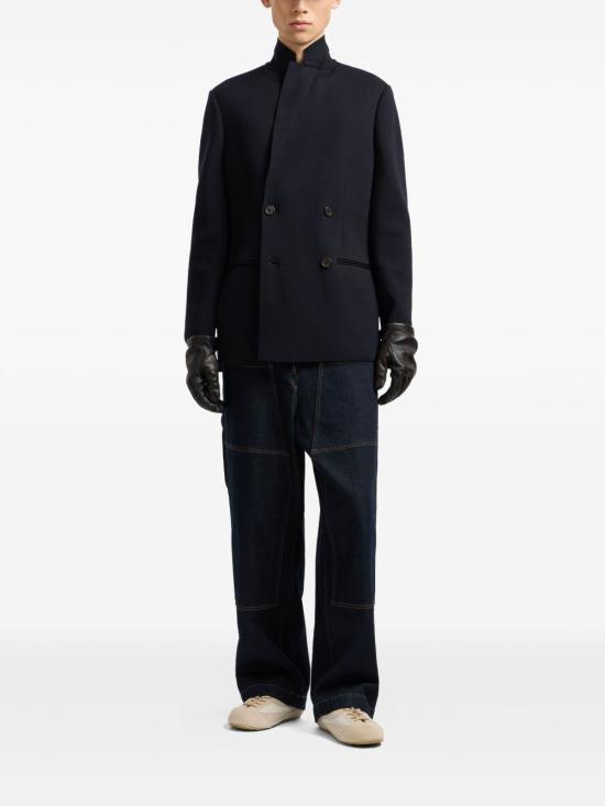 25FW 엠포리오 아르마니 수트 자켓 EM002428AF19441UB118 BLUE - EMPORIO ARMANI