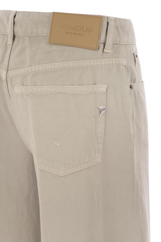 25SS 돈답 스트레이트 팬츠 DP775BFE020DBM5DD 010 LIGHT BEIGE - DONDUP