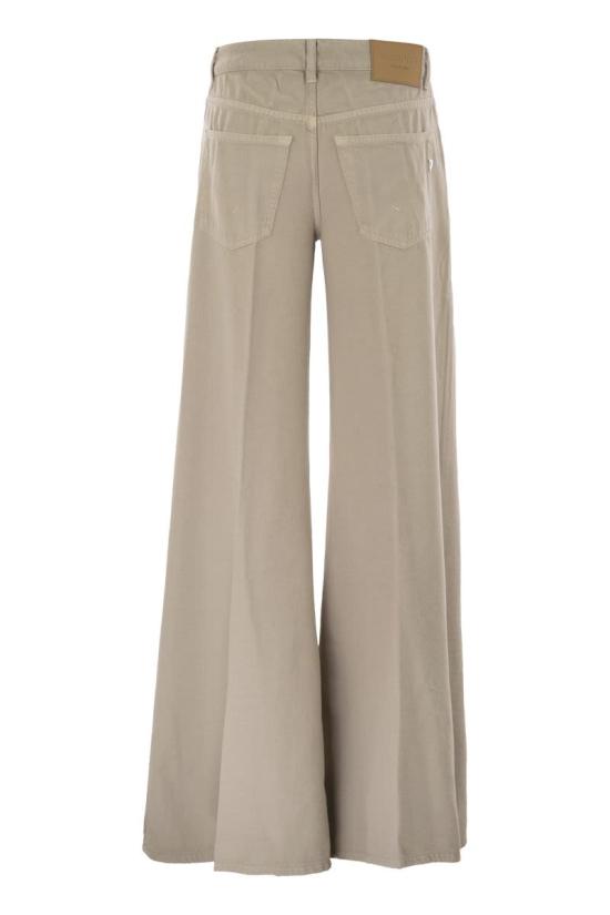 25SS 돈답 스트레이트 팬츠 DP775BFE020DBM5DD 010 LIGHT BEIGE - DONDUP