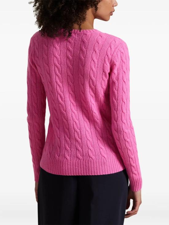25FW 폴로 랄프로렌 스웨터 211971865 008 FUCHSIA - POLO RALPH LAUREN