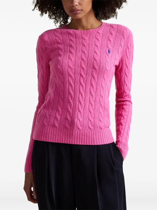 25FW 폴로 랄프로렌 스웨터 211971865 008 FUCHSIA - POLO RALPH LAUREN