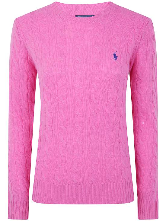 25FW 폴로 랄프로렌 스웨터 211971865 008 FUCHSIA - POLO RALPH LAUREN