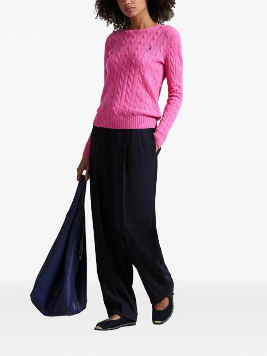 25FW 폴로 랄프로렌 스웨터 211971865 008 FUCHSIA - POLO RALPH LAUREN