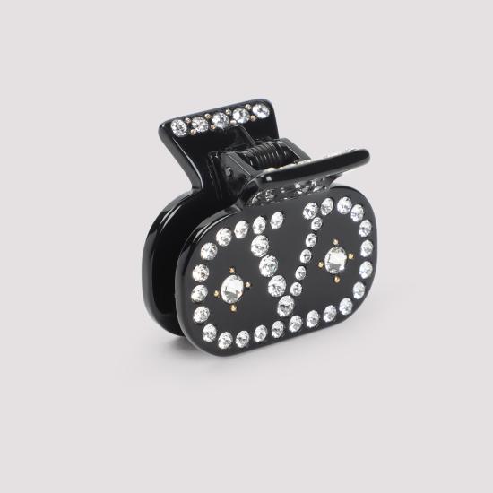 25FW 발렌티노 가라바니 헤어 액세서리 7W2J0X64LGU RFY BLACK - VALENTINO GARAVANI