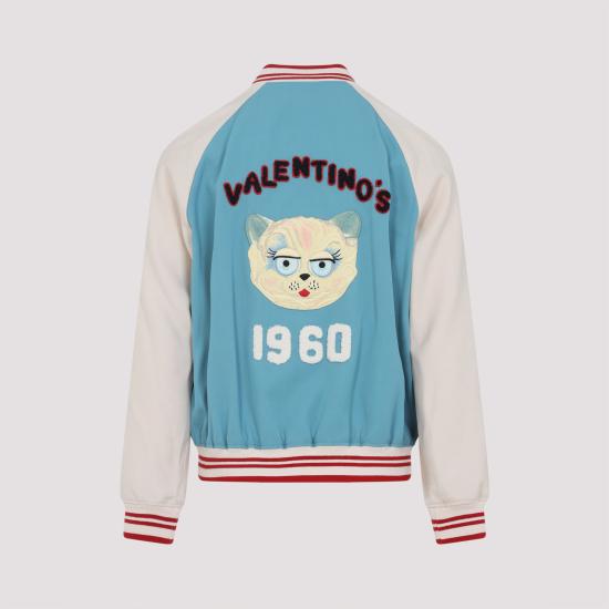 25FW 발렌티노 가라바니 봄버 자켓 7V3CIP634K8 DYA BLUE - VALENTINO GARAVANI