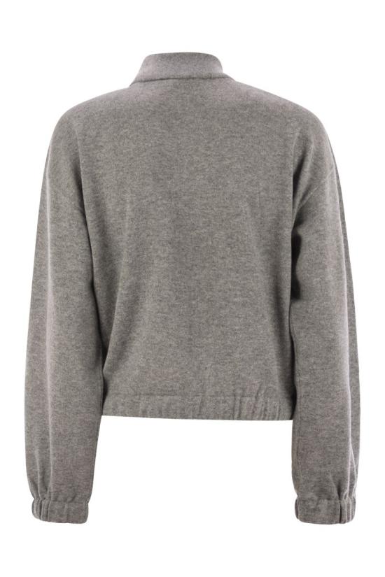 25FW 파비아나 필리피 봄버 자켓 MAD215F045L517 8132 GREY - FABIANA FILIPPI