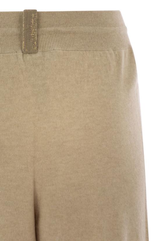 25FW 파비아나 필리피 트레이닝/조거 팬츠 PAD215F333L517 0158 BEIGE - FABIANA FILIPPI