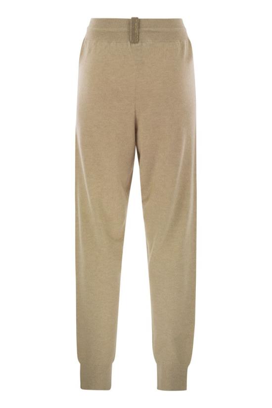 25FW 파비아나 필리피 트레이닝/조거 팬츠 PAD215F333L517 0158 BEIGE - FABIANA FILIPPI