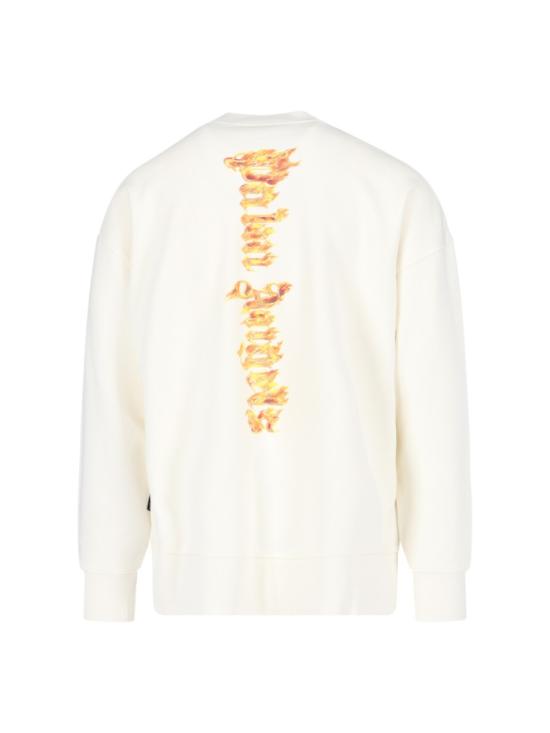 24FW 팜앤젤스 긴팔 티셔츠 PMBA026F24FLE0100376 Neutrals - PALM ANGELS