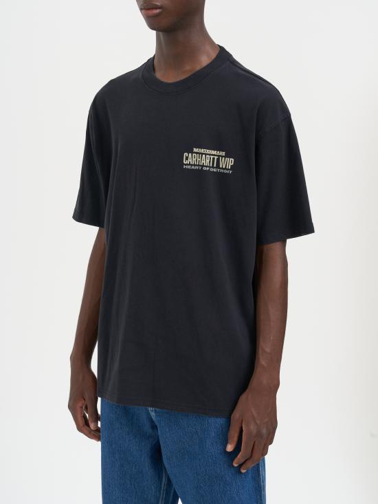 25FW 칼하트 WIP 반팔 티셔츠 MI0352098960 Black - CARHARTT WIP