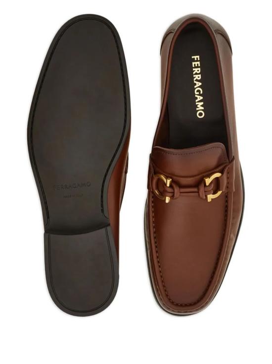 25FW 살바토레 페라가모 ALAIN 알랭 간치니 로퍼 02A040 0786870 MIDBROWN TMORO - SALVATORE FERRAGAMO