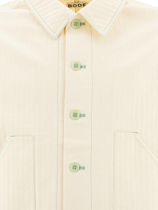 25SS 보디 코트 MRS25JA006 IVORY WHITE - BODE