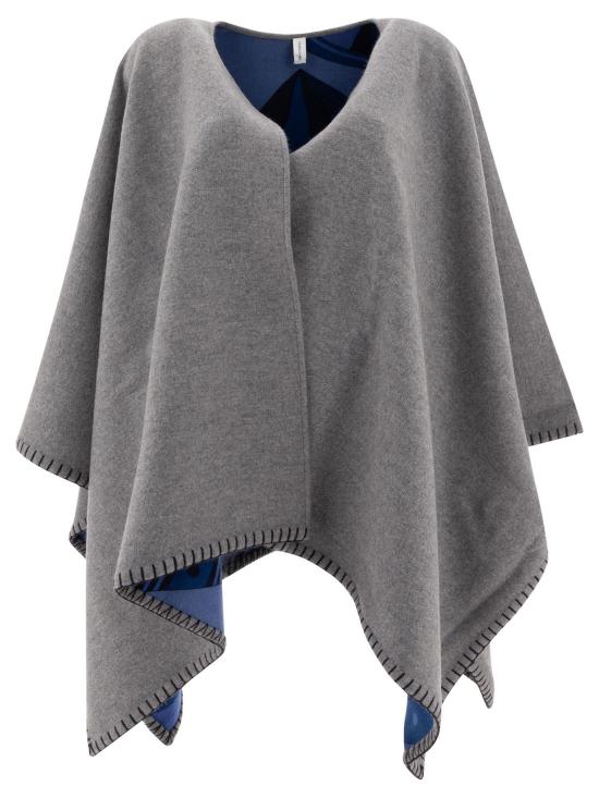 25SS 살바토레 페라가모 케이프 0779394 GREY