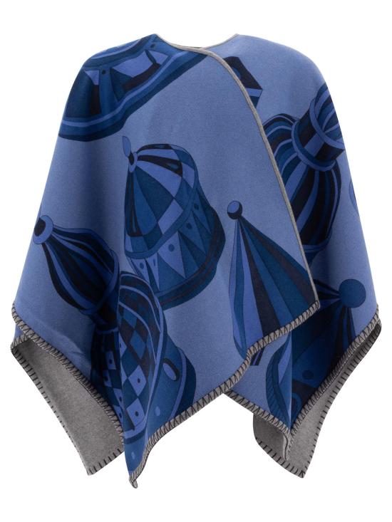 25SS 살바토레 페라가모 케이프 0779394 GREY - SALVATORE FERRAGAMO