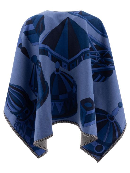 25SS 살바토레 페라가모 케이프 0779394 GREY - SALVATORE FERRAGAMO