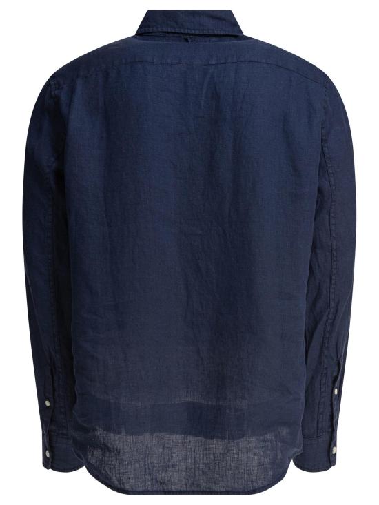 25FW 알렉스 밀 데님 셔츠 224 MS049 2703 NAVY BLUE - ALEX MILL