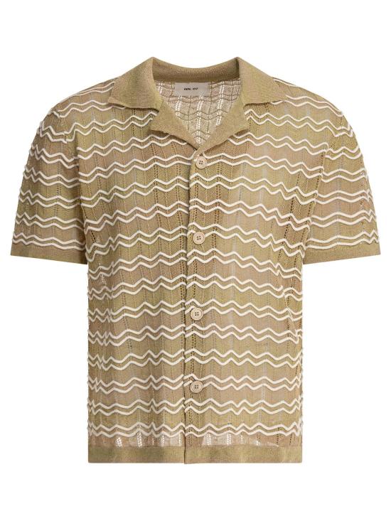 26SS 엔엔07 반팔 셔츠 2526691651 HENRY SS 6691MULTI COLOUR BEIGE