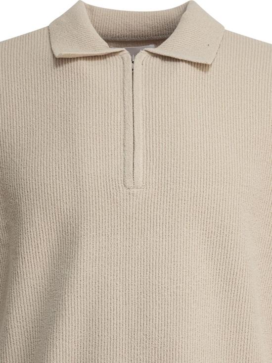 26SS 엔엔07 폴로 티셔츠 2526429634 DANNY ZIP POLO 6429ECRU BEIGE - NN07