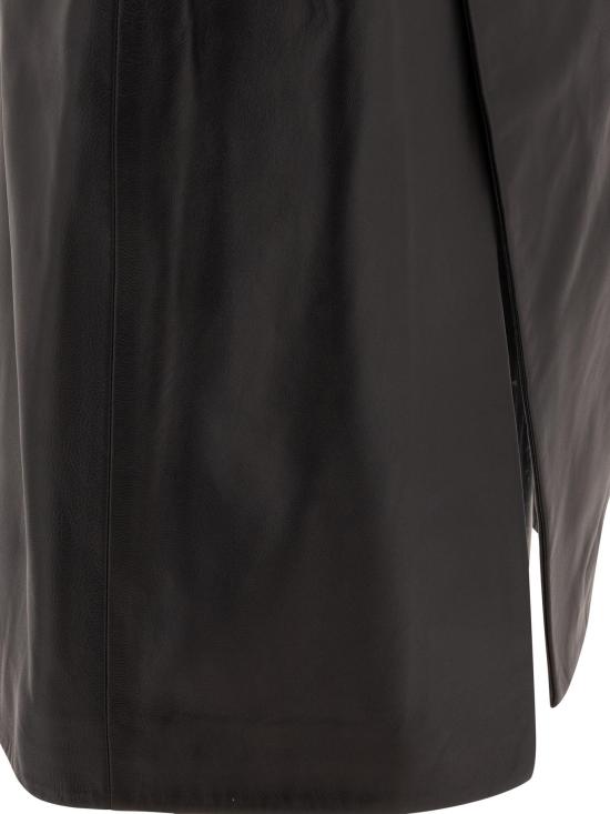 25SS 루루 스튜디오 미디 스커트 EKARE BLACK - LOULOU STUDIO