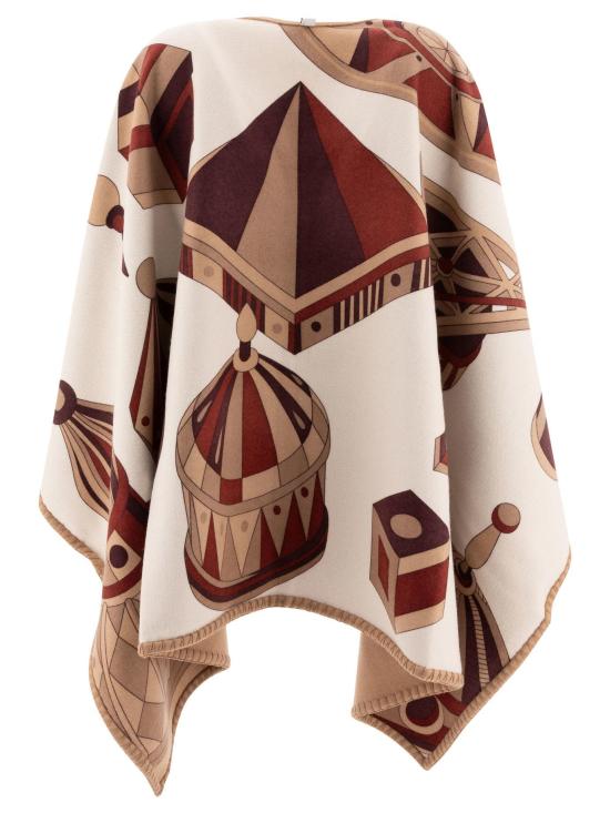 25SS 살바토레 페라가모 케이프 0779395 BEIGE - SALVATORE FERRAGAMO