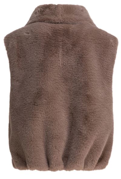 25FW 핑코 베스트 DEYN105107 A2WND01 Beige - PINKO