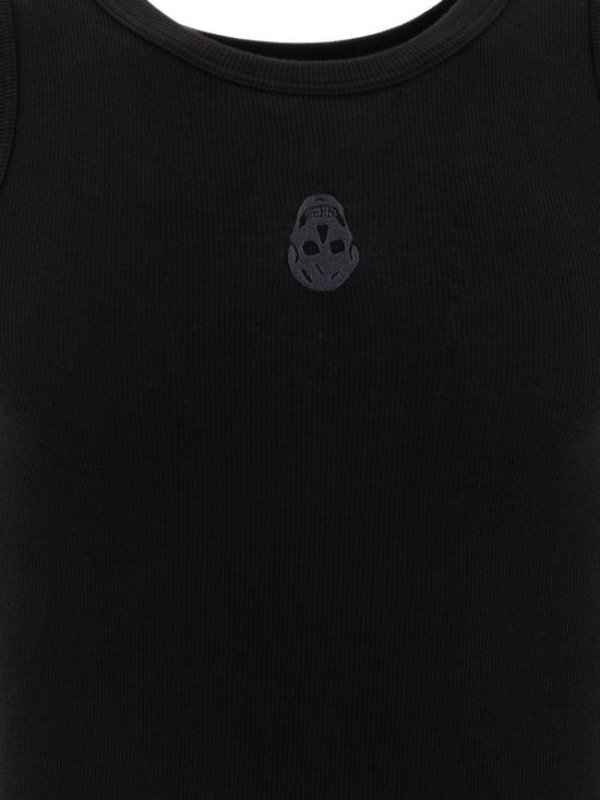 25SS 알렉산더 맥퀸 민소매 티셔츠 815098 QXAA91000 BLACK - ALEXANDER MCQUEEN