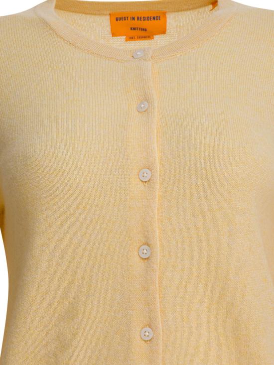 25FW 게스트 인 레지던스 가디건 W30410JMBUT Yellow - GUEST IN RESIDENCE