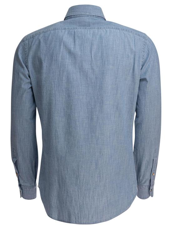 26SS 보리엘로 데님 셔츠 17047 4 DENIM LIGHT BLUE - BORRIELLO