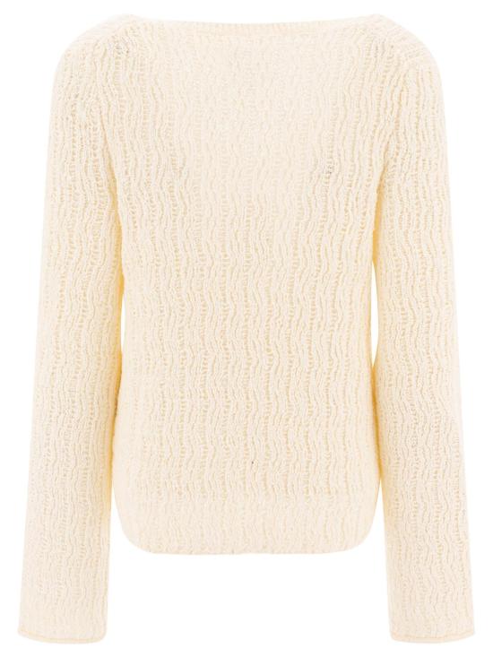 25SS 루루 스튜디오 스웨터 KOMO RICE IVORY WHITE - LOULOU STUDIO