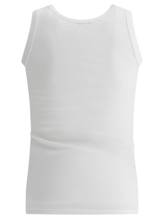 25SS 알렉산더 맥퀸 민소매 티셔츠 815098 QXAA99000 WHITE - ALEXANDER MCQUEEN