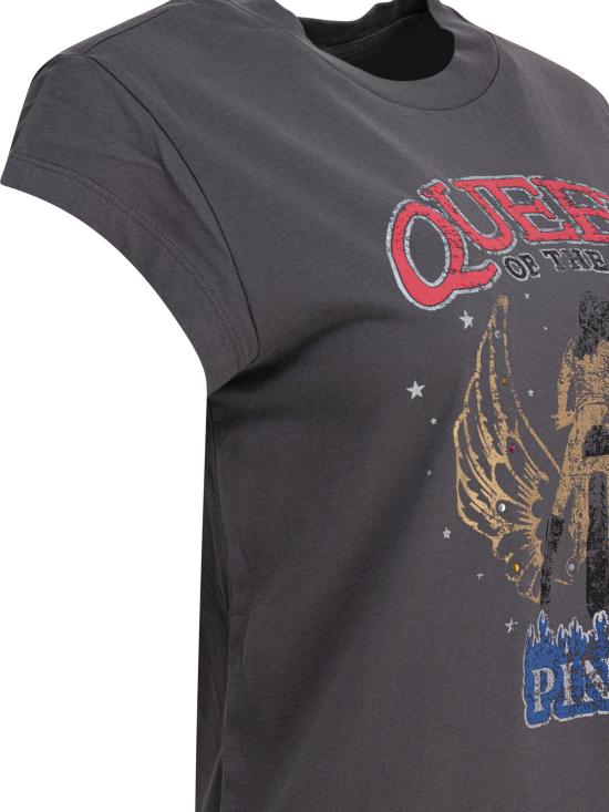 25SS 핑코 반팔 티셔츠 104603 A2DAI63 GREY - PINKO