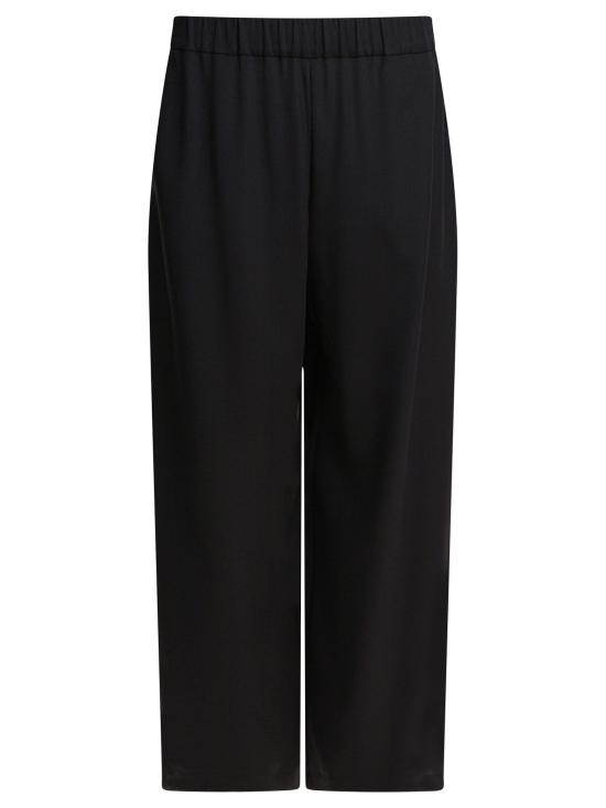 25FW 막스마라 스트레이트 팬츠 2521136018BONN003 Black