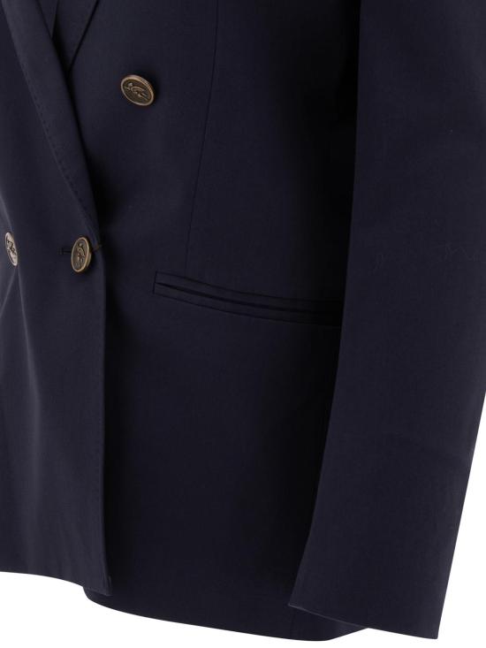 25SS 에트로 코트 WRCA0070 99TUEG0B3895 BLUE - ETRO