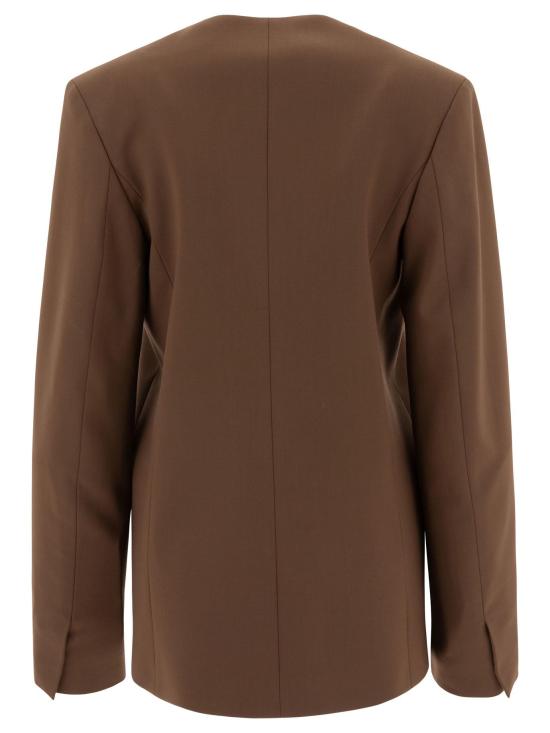 25SS 루루 스튜디오 코트 NODO WOOD BROWN - LOULOU STUDIO