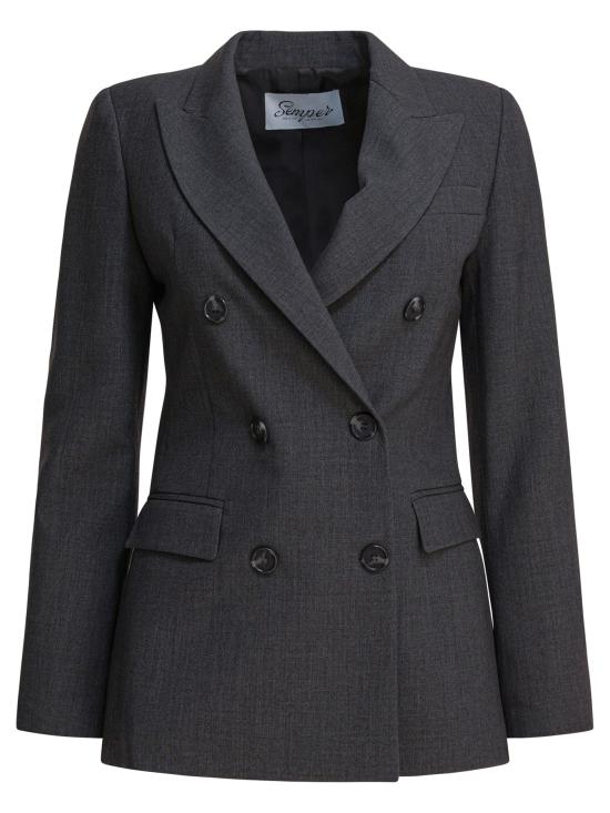 25FW Semper 수트 자켓 38772733R625ANTRACITE Grey